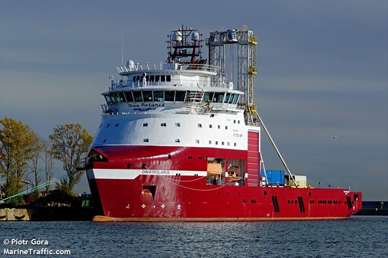 dina polaris (Offshore Support Vessel) - IMO 9765031, MMSI 255801950, Call Sign CQOF under the flag of Madeira