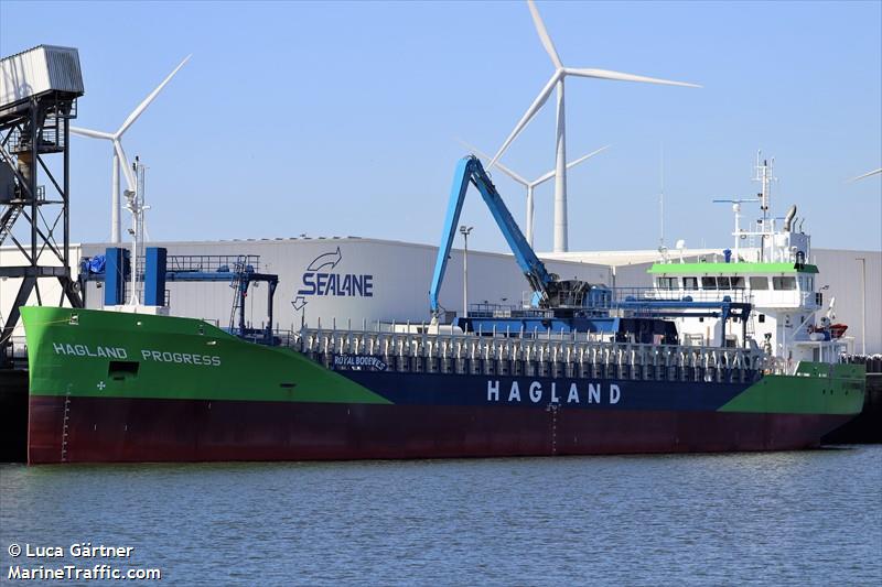 hagland progress (General Cargo Ship) - IMO 9936343, MMSI 257186000, Call Sign LAQF8 under the flag of Norway