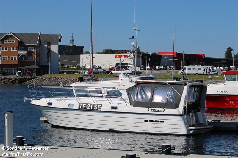 sigurd (Fishing vessel) - IMO , MMSI 258027940, Call Sign LH5755 under the flag of Norway