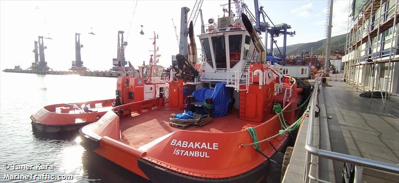 babakale (Tug) - IMO 9960356, MMSI 271051059, Call Sign TCA7377 under the flag of Turkey