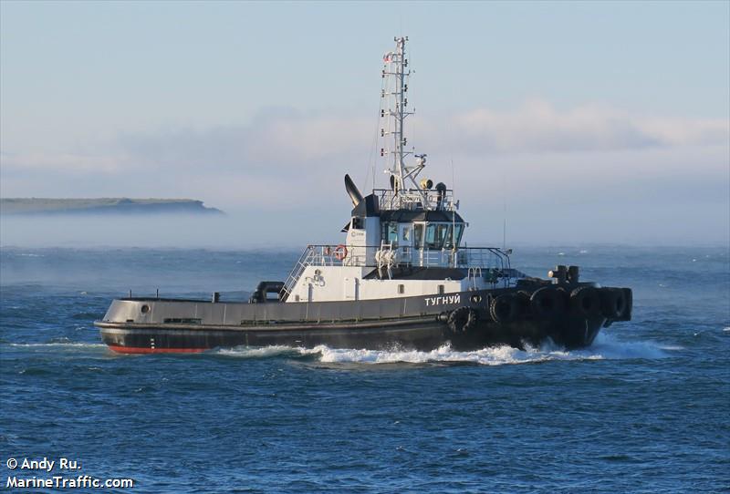 tugnuy (Pusher Tug) - IMO 9533983, MMSI 273330410, Call Sign UBEF9 under the flag of Russia