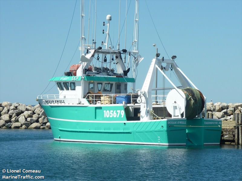 ocean swell (Fishing vessel) - IMO , MMSI 316001726 under the flag of Canada