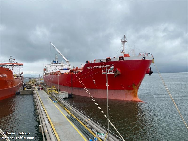 nave luminosity (Chemical/Oil Products Tanker) - IMO 9657040, MMSI 352002629, Call Sign 3E4954 under the flag of Panama