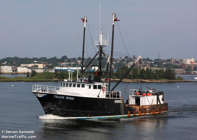trade wind (Fishing vessel) - IMO , MMSI 368266450, Call Sign WDN2903 under the flag of United States (USA)