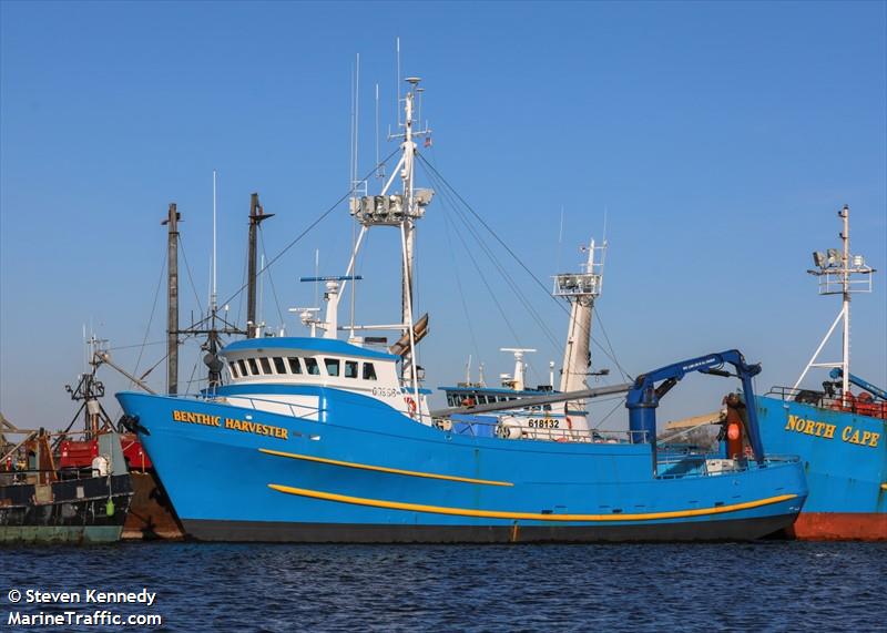 benthic harvester (Fishing Vessel) - IMO 7228455, MMSI 368284160, Call Sign WDN4781 under the flag of United States (USA)