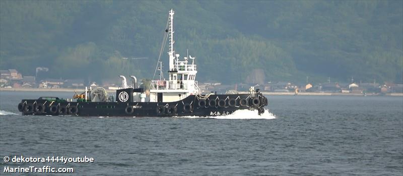 akuafurendo (Towing vessel) - IMO , MMSI 431018597, Call Sign JD5036 under the flag of Japan
