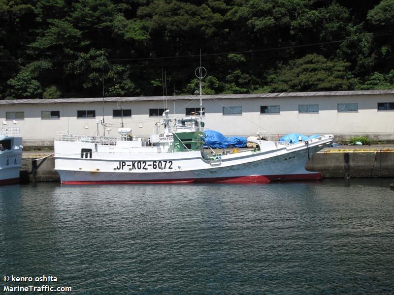 kinryomaru (Fishing vessel) - IMO , MMSI 431500410 under the flag of Japan