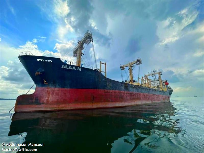 alaa m (General Cargo Ship) - IMO 9237175, MMSI 511100999, Call Sign T8A4221 under the flag of Palau