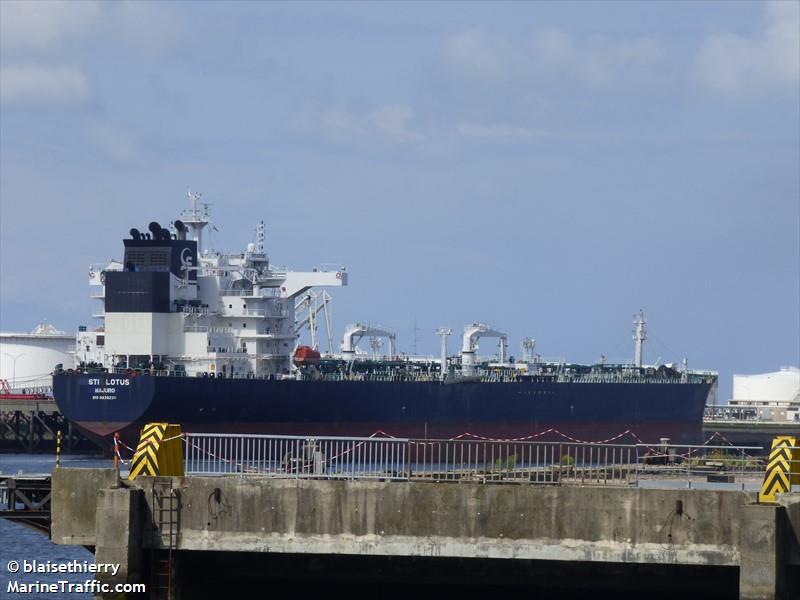 sti lotus (Crude Oil Tanker) - IMO 9838230, MMSI 538010454, Call Sign V7A6062 under the flag of Marshall Islands