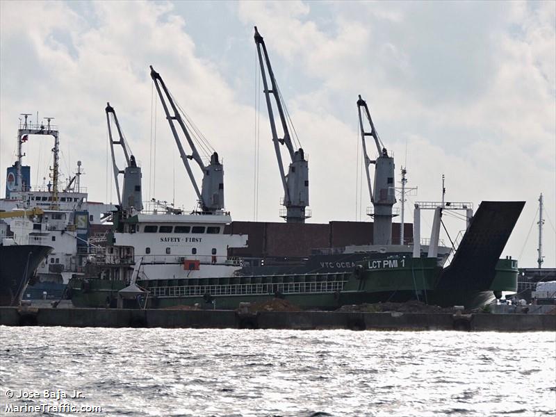 lct pmi-1 (Cargo ship) - IMO , MMSI 548777300, Call Sign DUI2036 under the flag of Philippines