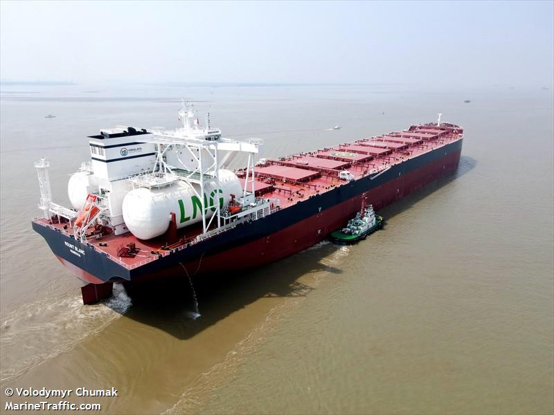 mount blanc (Bulk Carrier) - IMO 9939981, MMSI 636021372, Call Sign 5LDQ3 under the flag of Liberia