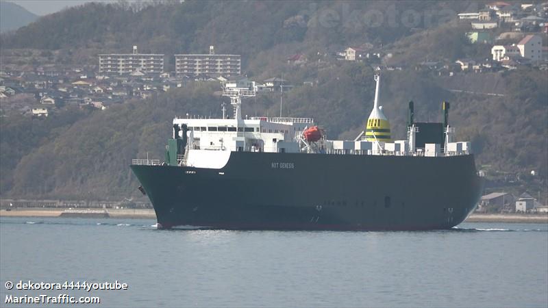 nxt genesis (Ro-Ro Cargo Ship) - IMO 9276274, MMSI 636022043, Call Sign 5LGX4 under the flag of Liberia