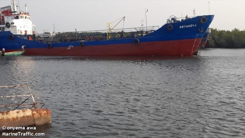 mt ortakoy1 (Bunkering Tanker) - IMO 6919746, MMSI 657136300, Call Sign 50BN under the flag of Nigeria