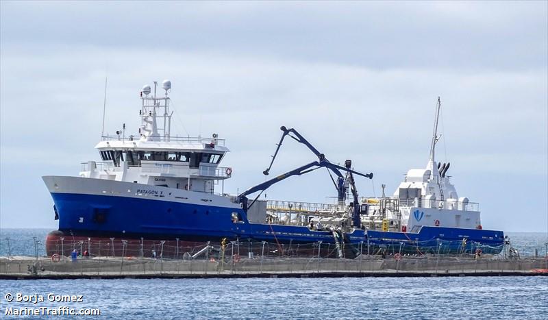 patagon x (Fish Carrier) - IMO 9906843, MMSI 725003664, Call Sign CA8180 under the flag of Chile