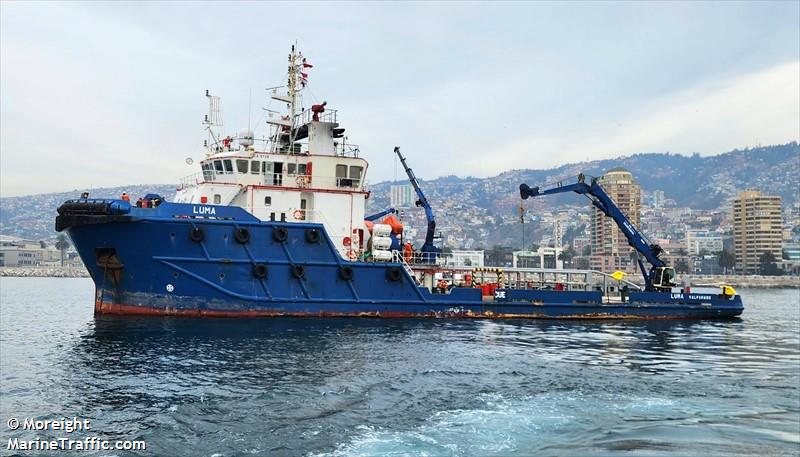luma (Offshore Tug/Supply Ship) - IMO 9337547, MMSI 725004809, Call Sign CA9139 under the flag of Chile