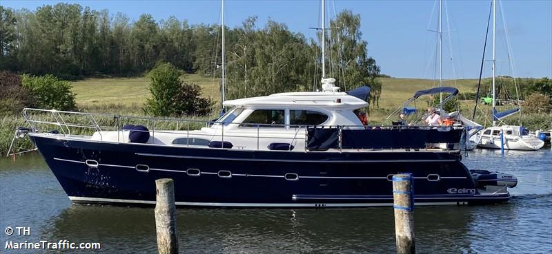 ellie (Pleasure craft) - IMO , MMSI 211314580, Call Sign DB5384 under the flag of Germany