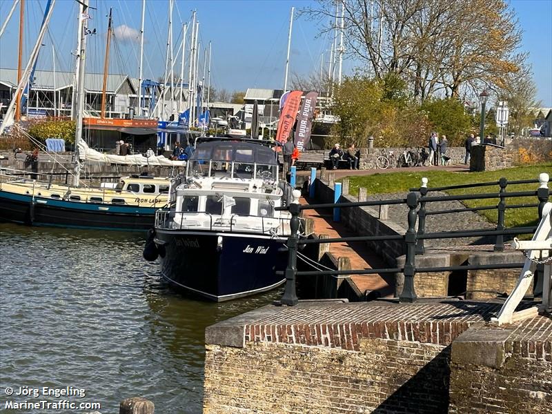 jan wind (Pleasure craft) - IMO , MMSI 211835720, Call Sign DOBV2 under the flag of Germany