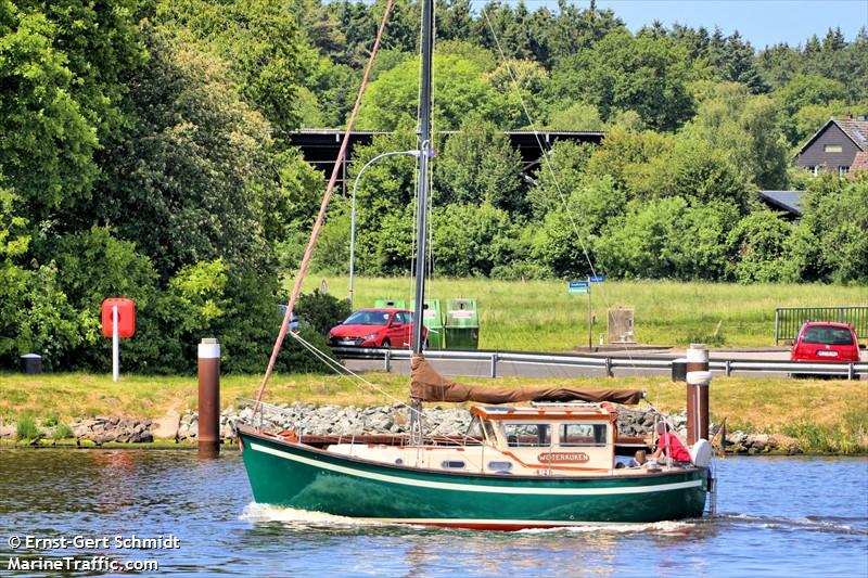 woterkuecken (Sailing vessel) - IMO , MMSI 211893770, Call Sign DA2018 under the flag of Germany