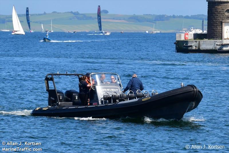 rib me 0770 (Passenger ship) - IMO , MMSI 219026722, Call Sign XPH5414 under the flag of Denmark