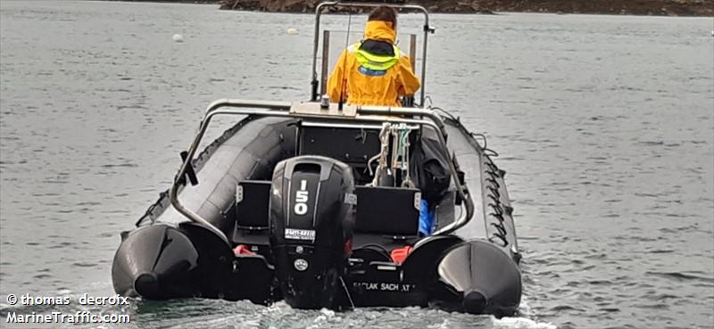 saclak sachat (Pleasure craft) - IMO , MMSI 227438690, Call Sign FAD8646 under the flag of France