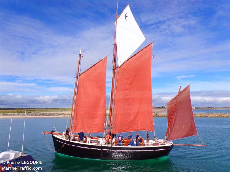 neire maove (Sailing vessel) - IMO , MMSI 227560960, Call Sign FN3376 under the flag of France