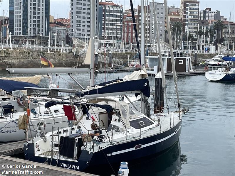 vivilavita (Pleasure craft) - IMO , MMSI 227707150 under the flag of France