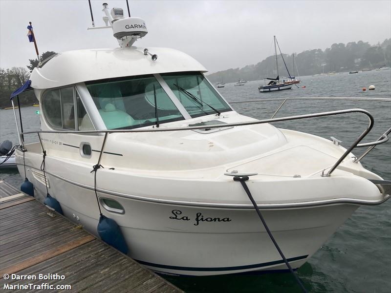 la fiona (Pleasure craft) - IMO , MMSI 232045405, Call Sign MMVZ7 under the flag of United Kingdom (UK)
