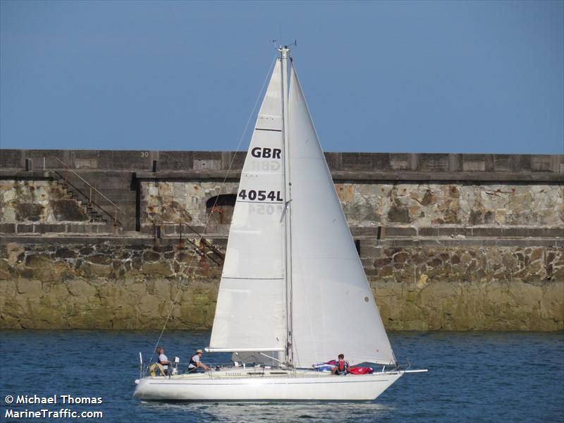 pastime (Sailing vessel) - IMO , MMSI 235033676, Call Sign MLDU9 under the flag of United Kingdom (UK)