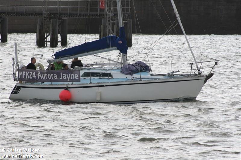 aurora jayne (Sailing vessel) - IMO , MMSI 235036511, Call Sign MFKZ4 under the flag of United Kingdom (UK)