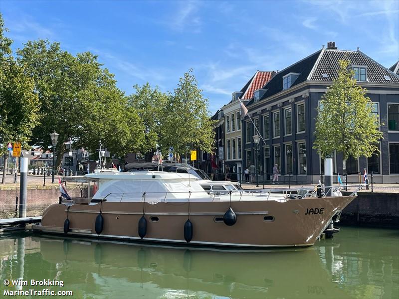 jade (Pleasure craft) - IMO , MMSI 244052103, Call Sign PB9332 under the flag of Netherlands