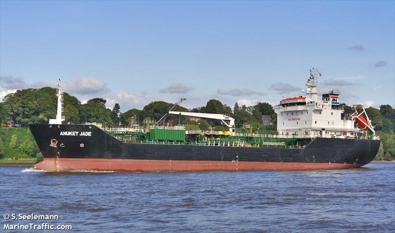 anuket jade (Chemical/Oil Products Tanker) - IMO 9393656, MMSI 256469000, Call Sign 9HA5851 under the flag of Malta