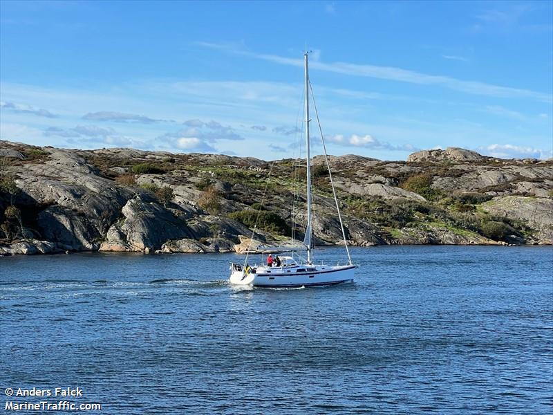 athena (Sailing vessel) - IMO , MMSI 265049590, Call Sign SG5367 under the flag of Sweden