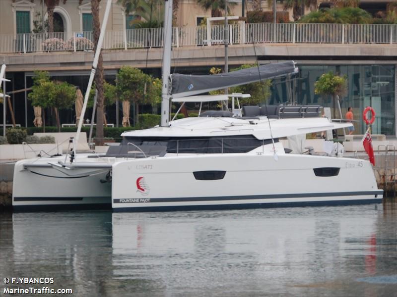 libati (Pleasure craft) - IMO , MMSI 512009723, Call Sign ZMP6702 under the flag of New Zealand