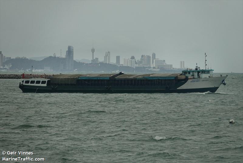 horaisun logistis 2 (Cargo ship) - IMO , MMSI 567006219, Call Sign HSB8609 under the flag of Thailand