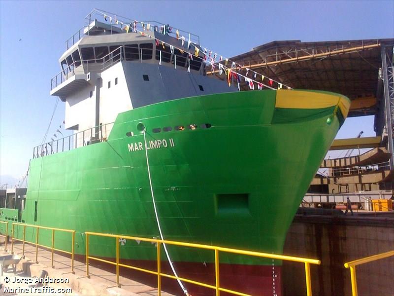 mar limpo ii (Pollution Control Vessel) - IMO 9618757, MMSI 710007570, Call Sign PQ2750 under the flag of Brazil