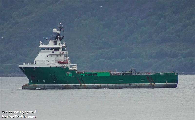 oceanicasub x (Offshore Tug/Supply Ship) - IMO 9388962, MMSI 232046873, Call Sign MNJY3 under the flag of United Kingdom (UK)