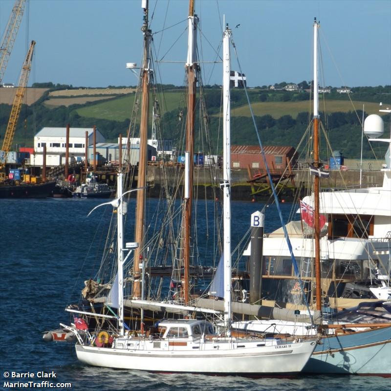 tehari 2 (Pleasure craft) - IMO , MMSI 235082798, Call Sign MUTG under the flag of United Kingdom (UK)