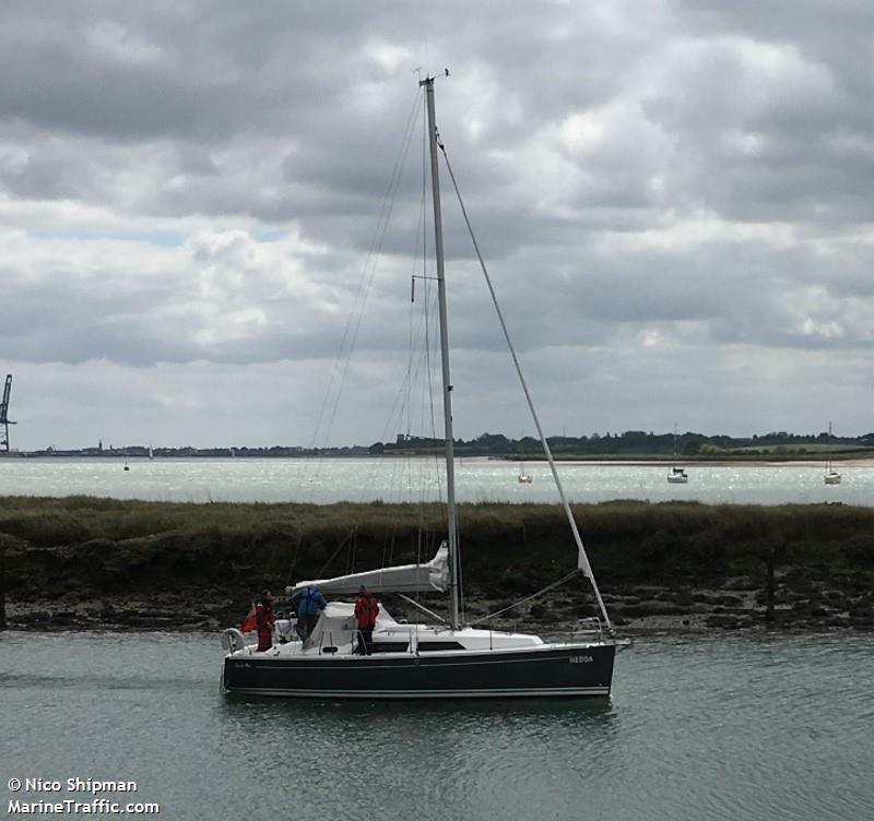 hedda (Sailing vessel) - IMO , MMSI 235114144, Call Sign 2IZW9 under the flag of United Kingdom (UK)