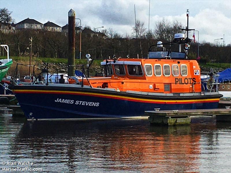james stevens (Pilot) - IMO , MMSI 250013635