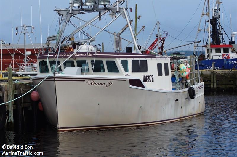 emery robert (Fishing vessel) - IMO , MMSI 316018573 under the flag of Canada