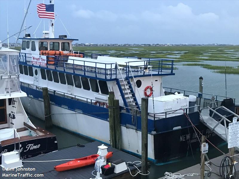 new inlet princess (Fishing vessel) - IMO , MMSI 367085790, Call Sign WDJ9963 under the flag of United States (USA)