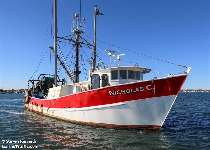 nicholas c (Fishing vessel) - IMO , MMSI 368280640, Call Sign WDN4390 under the flag of United States (USA)