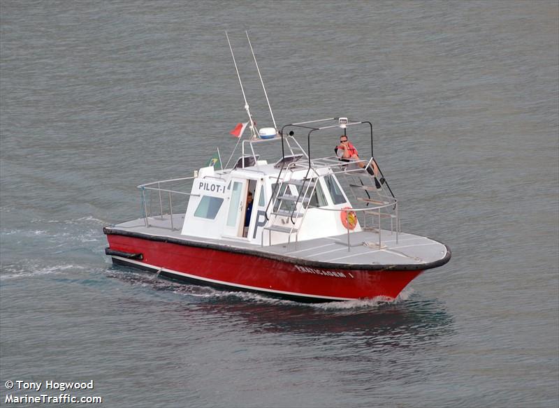 pilot boat 1 (Pilot) - IMO , MMSI 710008070 under the flag of Brazil