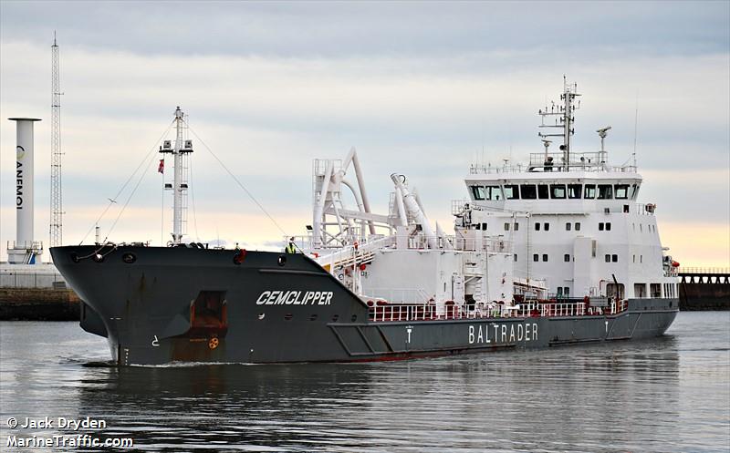 cemclipper (Cement Carrier) - IMO 9884667, MMSI 209133000, Call Sign 5BFG6 under the flag of Cyprus