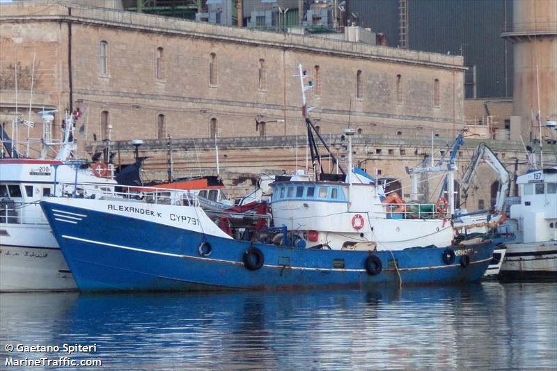 alexander k (Towing vessel (tow>200)) - IMO , MMSI 209353000, Call Sign P3ZA4 under the flag of Cyprus