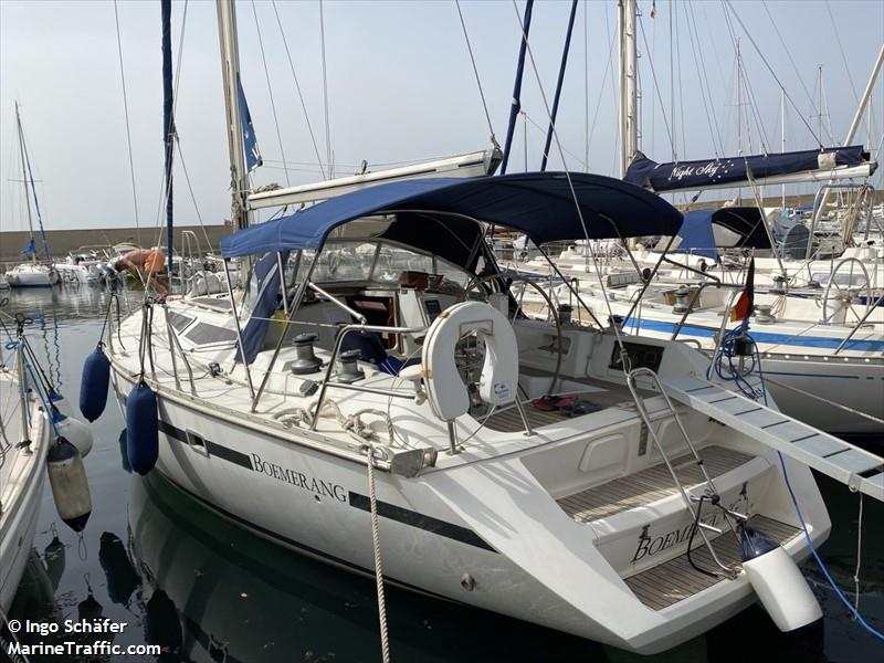 boemerang (Sailing vessel) - IMO , MMSI 211835580, Call Sign DD7470 under the flag of Germany