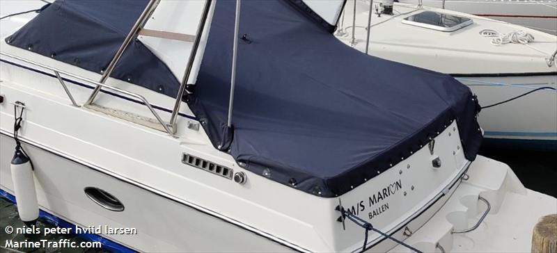 ms marion (Pleasure craft) - IMO , MMSI 219026853, Call Sign XPH5541 under the flag of Denmark