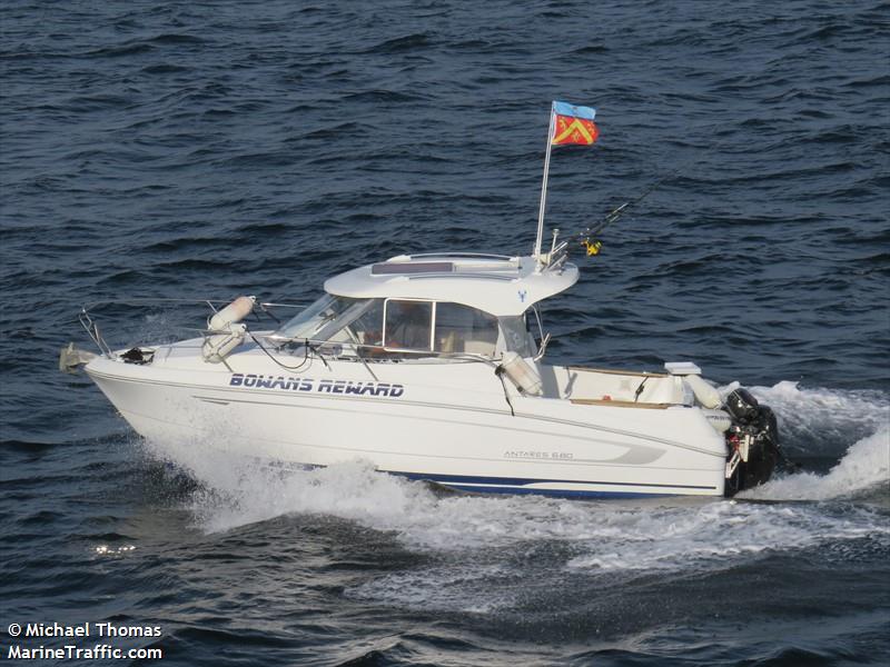 bowans reward (Pleasure craft) - IMO , MMSI 232013523, Call Sign MCMB5 under the flag of United Kingdom (UK)