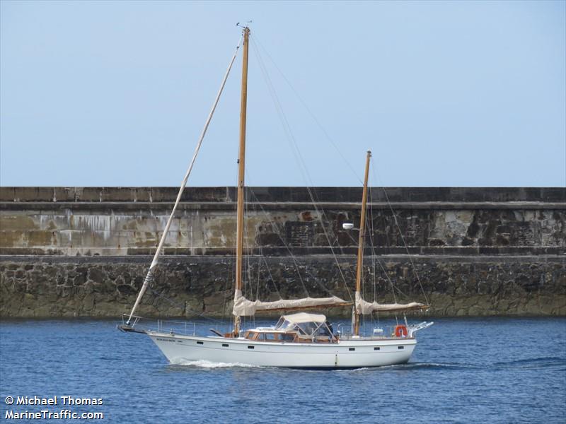 sun day mon (Sailing vessel) - IMO , MMSI 232047045, Call Sign MNLR9 under the flag of United Kingdom (UK)