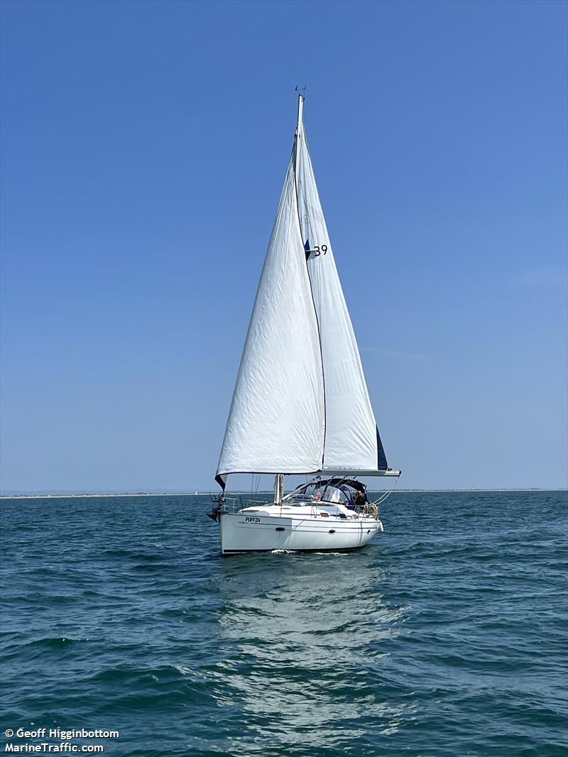 puffin (Sailing vessel) - IMO , MMSI 235032604, Call Sign MLEM2 under the flag of United Kingdom (UK)